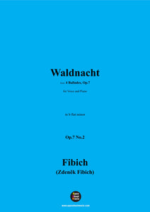 Fibich-Waldnacht(Noc v lese),in b flat minor ,Op.7 No.2