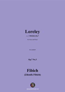 Fibich-Loreley,in a minor,Op.7 No.3