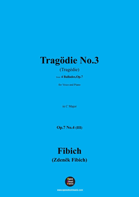 Fibich-Tragödie No.3