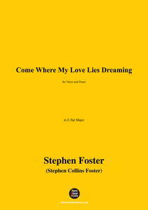 S. Foster-Come Where My Love Lies Dreaming