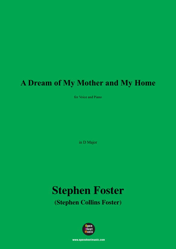 S. Foster-A Dream of My Mother and My Home