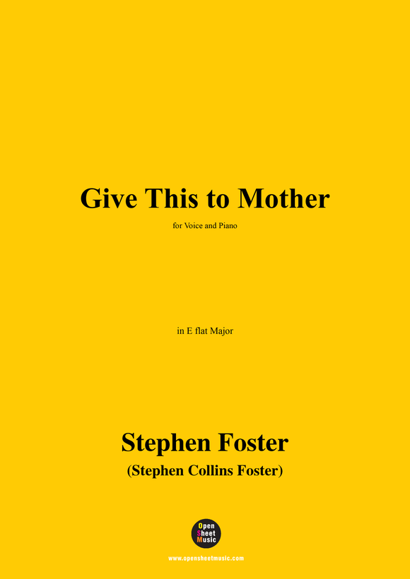 S. Foster-Give This to Mother