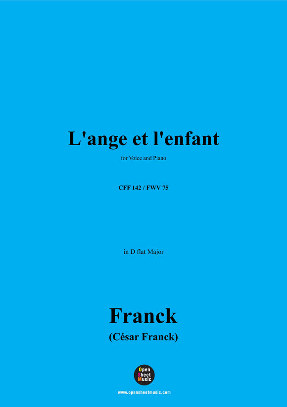 C. Franck-L'ange et l'enfant