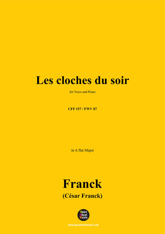 C. Franck-Les cloches du soir