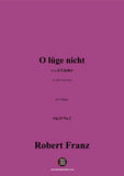 R. Franz-O luge nicht,in C Major,Op.25 No.2