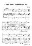 R. Franz-Lieber Schatz,sei wieder gut mir