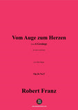R. Franz-Vom Auge zum Herzen,in A flat Major,Op.26 No.5