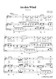 R. Franz-An den Wind,in b minor,Op.26 No.6