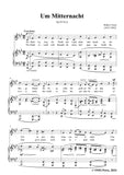 R. Franz-Um Mitternacht,in f sharp minor,Op.28 No.6