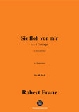 R. Franz-Sie floh vor mir,in f sharp minor,Op.40 No.6