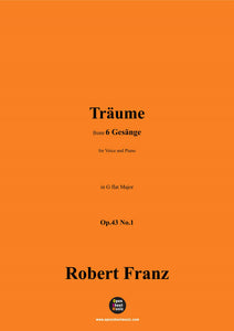 R. Franz-Traume,in G flat Major