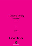 R. Franz-Doppelwandlung,in f minor,Op.44 No.3