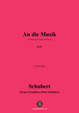 Schubert-An die Musik,D.547,for Three-part Chorus and Piano