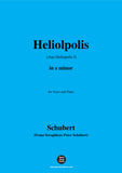 Schubert-Heliopolis,from Heliopolis I,D.753