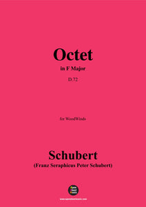 Schubert-Octet in F Major,D.72,for WoodWinds