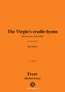 Fryer-The Virgin's cradle-hymn