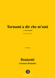 Donizetti-Tornami a dir che m'ami(Act III)