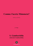 S. Gambardella-Comme Facette Màmmeta?