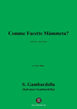 S. Gambardella-Comme Facette Màmmeta?
