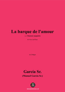 García Sr.-La barque de l'amour