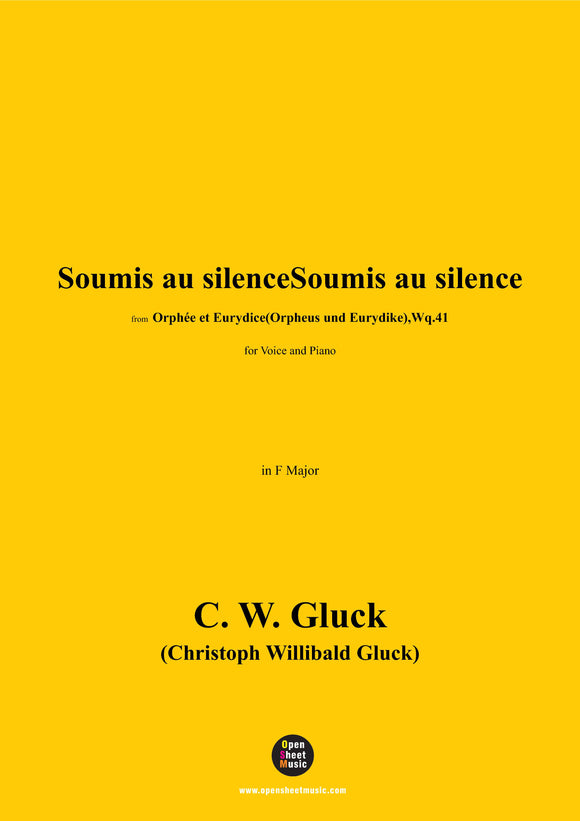 C. W. Gluck-Soumis au silenceSoumis au silence