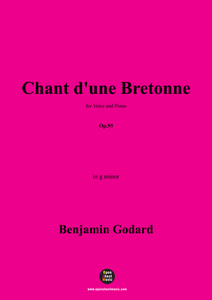 B. Godard-Chant d'une Bretonne,Op.95