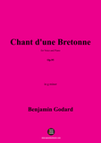 B. Godard-Chant d'une Bretonne,Op.95