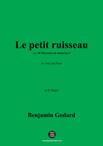 B. Godard-Le petit ruisseau,Op.4 No.6