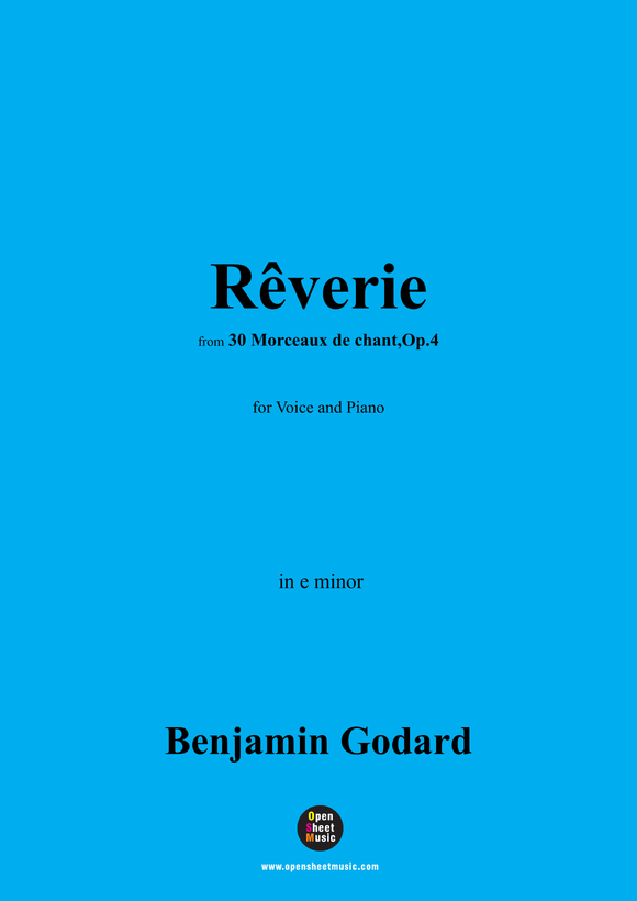 B. Godard-Rêverie,Op.4 No.10