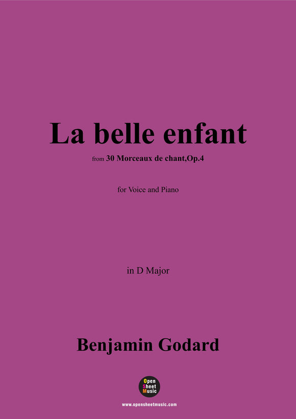 B. Godard-La belle enfant,Op.4 No.12