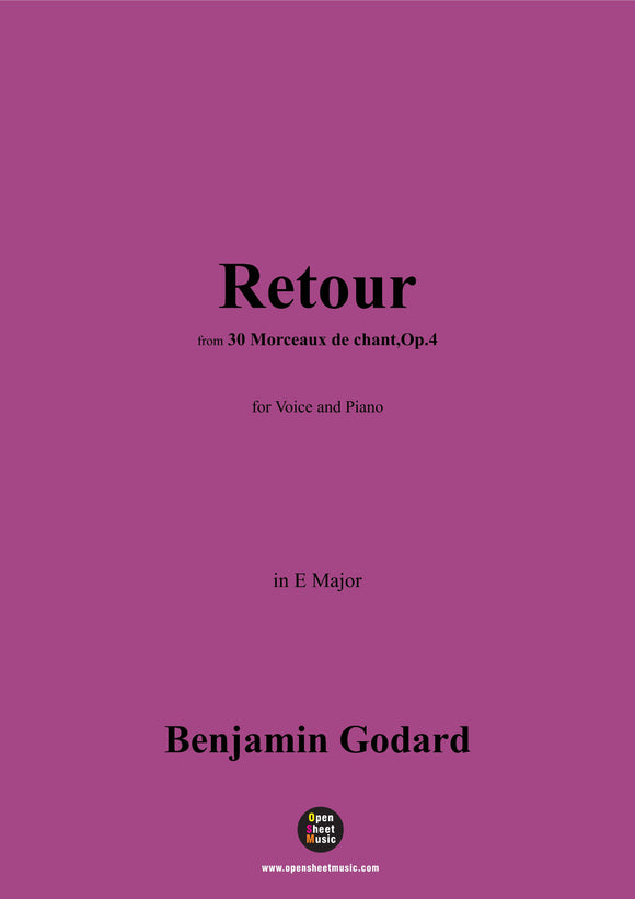 B. Godard-Retour,Op.4 No.14