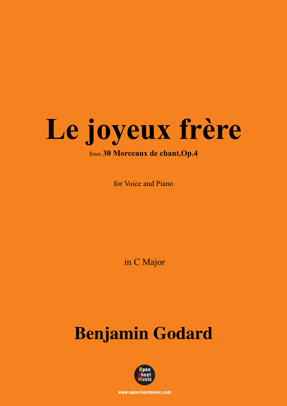 B. Godard-Le joyeux frère,Op.4 No.24