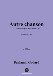 B. Godard-Autre chanson,Op.7 No.5