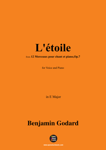 B. Godard-L'étoile,Op.7 No.6