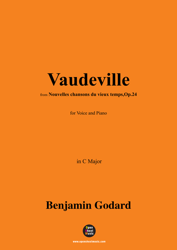 B. Godard Aubade Open Sheet Music