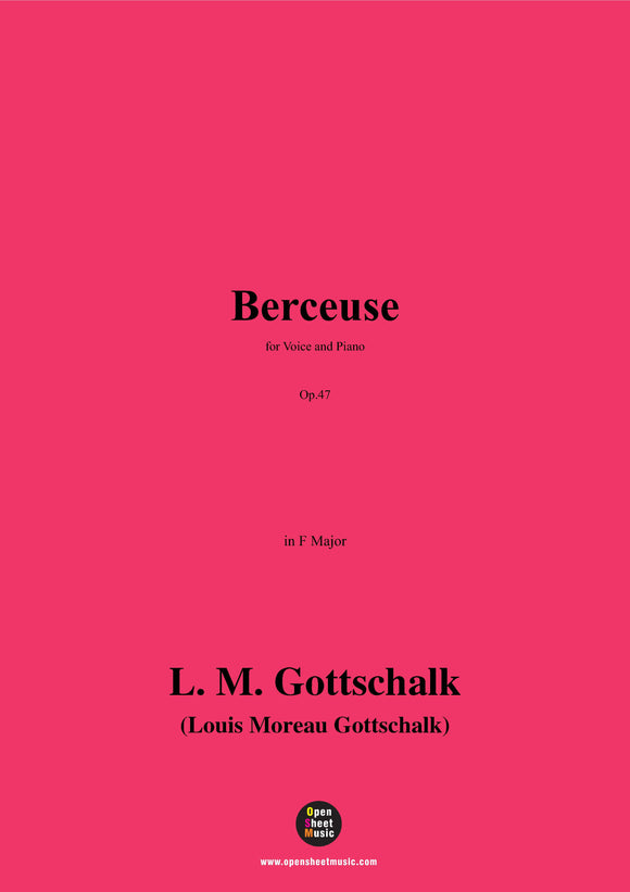 L. M. Gottschalk-Berceuse