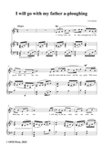 Gurney-I will go with my father a-ploughing
