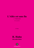 R. Hahn-L'Allée est sans fin