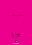 R. Hahn-La chère blessure