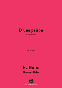 R. Hahn-D'une prison