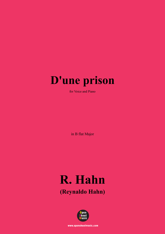 R. Hahn-D'une prison