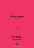 R. Hahn-D'une prison