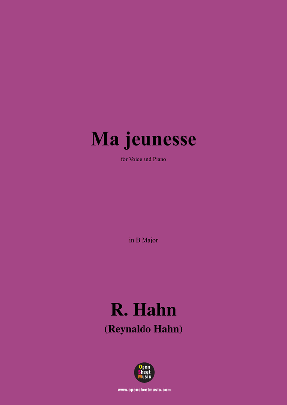 R. Hahn-Ma jeunesse