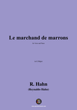 R. Hahn-Le marchand de marrons