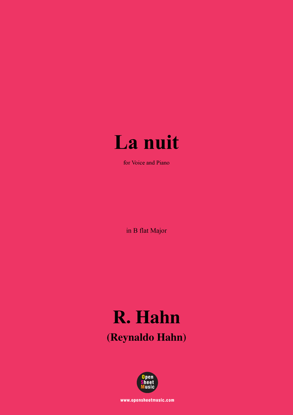 R. Hahn-La nuit