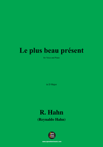 R. Hahn-Le plus beau présent