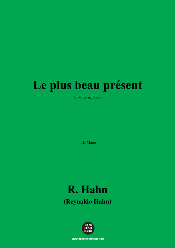 R. Hahn-Le plus beau présent