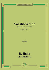 R. Hahn-Vocalise-étude(Souvenir de Constantinople)
