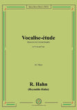 R. Hahn-Vocalise-étude(Souvenir de Constantinople)