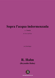 R. Hahn-Sopra l'acqua indormenzada